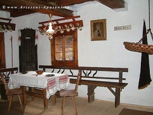 Interiorul casei memoriale Avram Iancu