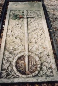 Placa funerara a lui Iancu de la Tebea